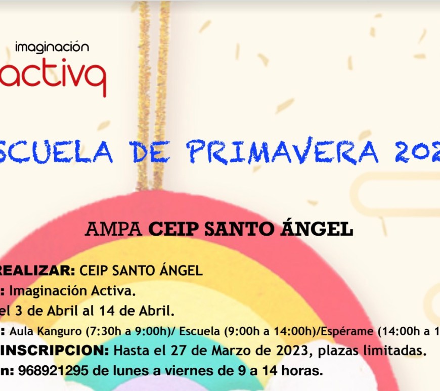 EXTRAESCOLARES – AMPA Ceip Santo Ángel
